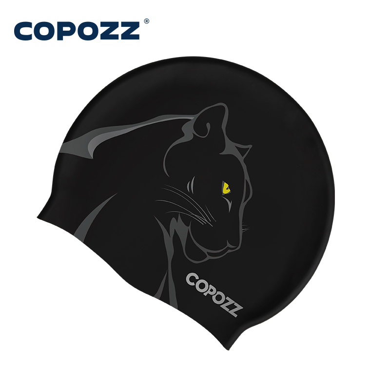 Swim Hat Silicone - COPOZZ Sporty wodne Kobiety Mężczyźni Czepek