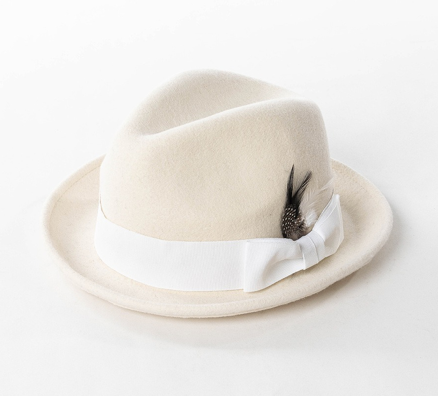 Damska zimowa wełniana czapka  – Fedora Hat Wool recenzja i cena