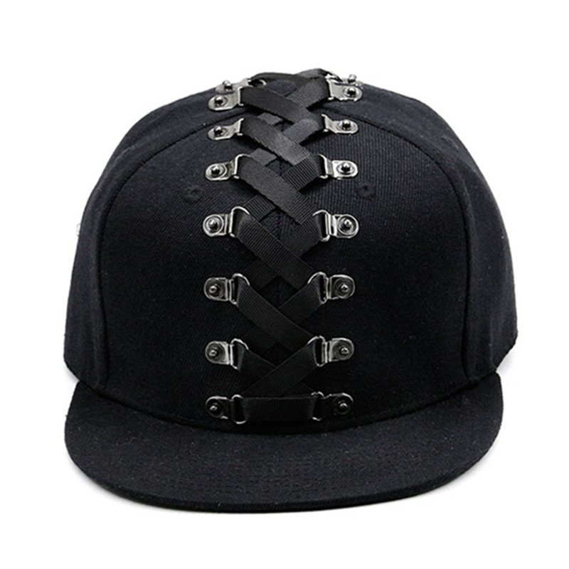 Czapki w stylu punkowym, hip-h – Snapback Hat Flat recenzja i cena