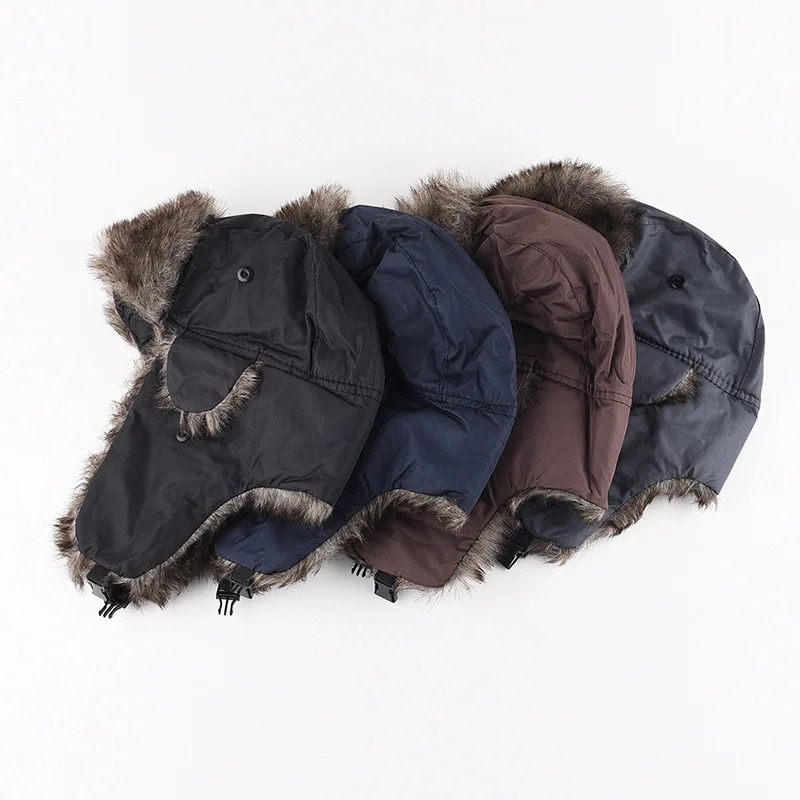 Męska zimowa czapka traperka z – Trapper Hat Ear Flap recenzja i cena
