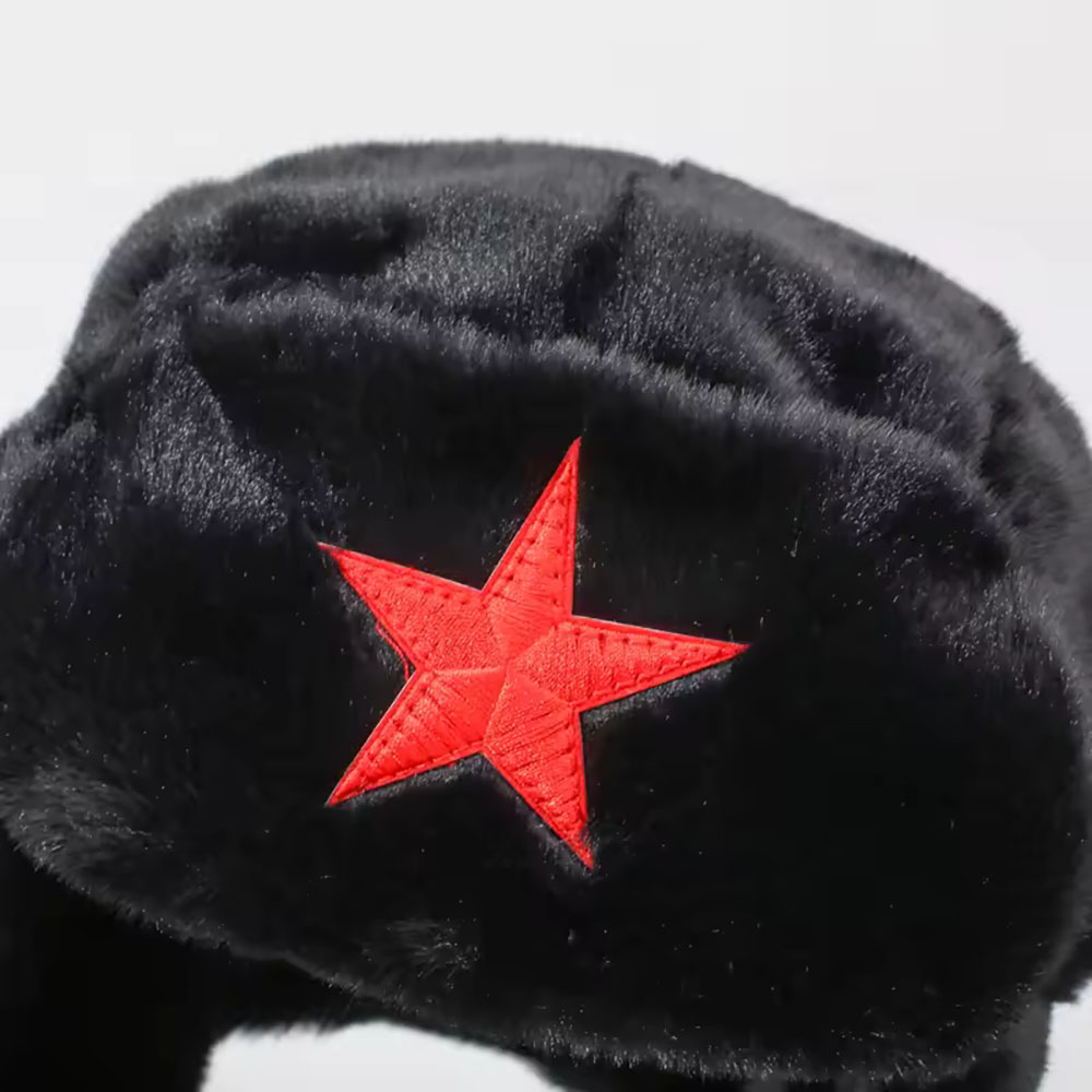 Męska czapka zimowa Lei Feng z – Trapper Hat Ear Flap recenzja i cena